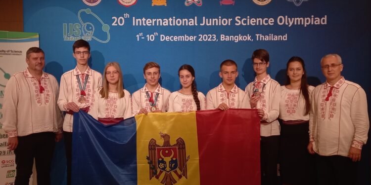 R. Moldova a obținut trei medalii la Olimpiada internațională de științe pentru juniori