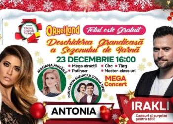 Atmosferă de basm la OrheiLand: Ore numărate au mai rămas până la deschiderea sezonului de iarnă