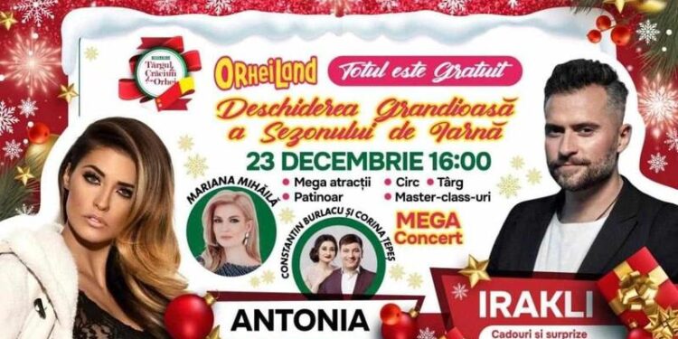 Atmosferă de basm la OrheiLand: Ore numărate au mai rămas până la deschiderea sezonului de iarnă