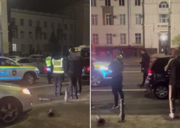 Accident în seara de Crăciun, în centrul capitalei: Poliția, la fața locului | VIDEO