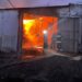 Intervenție sporită, la Fălești. Două depozite cu brichete pentru foc — distruse de incendiu