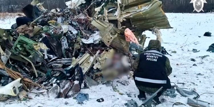 СМИ: Экспертиза предварительно подтвердила, что Ил-76 был сбит западной ракетой