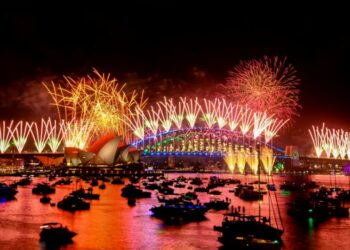 Cum a întâmpinat lumea 2024. Cele mai spectaculoase focuri de artificii