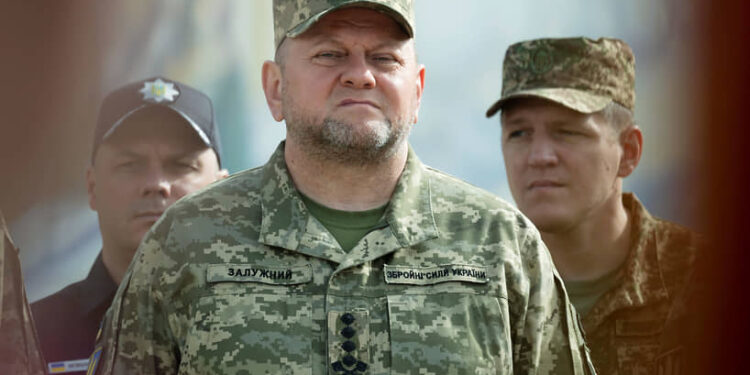 Украинские телеграм-каналы сообщают об увольнении главкома ВСУ Валерия Залужного