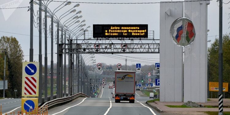 Șoferiilor moldoveni le este interzisă traversarea frontierei ruso-belaruse