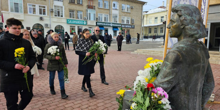 Fracțiunea „Pentru Bălți” a celebrat 174 de ani de la nașterea lui Eminescu