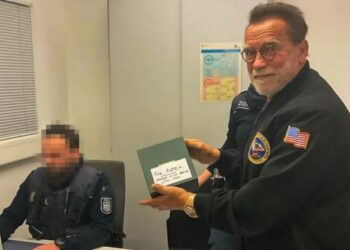 Шварценеггера задержали в аэропорту Мюнхена