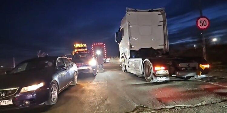 A șasea zi de proteste pentru transportatori și fermieri în România: Intrările în Portul Constanța au fost blocate