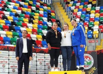 Aur pentru Moldova: Dmitriana Bezede a urcat pe prima poziție la proba aruncarea greutății la Campionatul Balcanic din Turcia