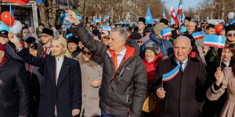 Unită și puternică: Găgăuzia a sărbătorit Ziua Unității Naționale