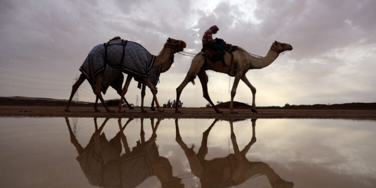 Inundații de proporții în deșertul din Oman, strat gros de grindină în Emiratele Arabe Unite, furtuni violente în Antalya