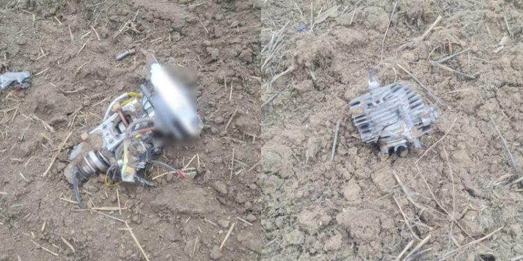 Fragmentele de dronă găsite ieri la Vulcănești au fost ridicate: Ce spune poliția