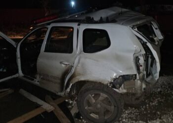 Автомобиль Таможенной службы попал в аварию в Новых Аненах