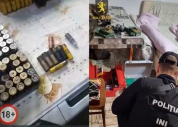 Patru bărbați din centrul țării, suspectați de păstrarea ilegală a armelor și munițiilor, dar și de organizarea de vânători ilegale
