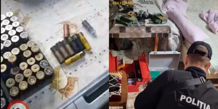 Patru bărbați din centrul țării, suspectați de păstrarea ilegală a armelor și munițiilor, dar și de organizarea de vânători ilegale