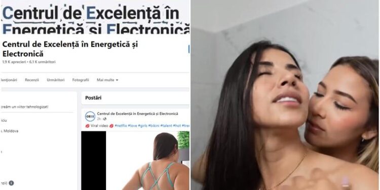 Clipuri erotice pe pagina Centrului de Excelență în energetică și electronică: Aceasta ar fi fost spartă, acum 3 săptămâni