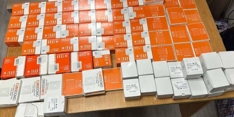 Контрабанда термостатов на 30 тысяч леев: 42-летнему мужчине грозит штраф