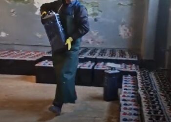 Из отделений Moldelectrica вывезли 18 тонн токсичных аккумуляторов