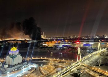В подмосковном «Крокус Сити Холле» стрельба и пожар, есть раненые