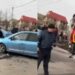 Accident grav la Durleşti: Şoferiţa unei Tesla spitalizată, după ce s-a lovit cu o altă maşină și a fost aruncată într-un Volvo parcat