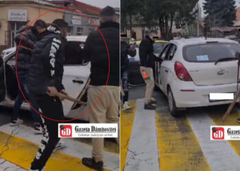 Un tânăr a fost atacat cu bâte și topoare în plină stradă, la Ploiești. Bărbatul era pasager într-o mașină de car sharing