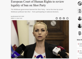 CEDO acceptă să audieze cazul interzicerii Partidului ȘOR la alegerile din Republica Moldova. Marina Tauber: O decizie importantă în înfăptuirea justiției