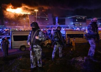 ISIS publică o filmare explicită despre care susţine că arată momentul atacului de la Moscova