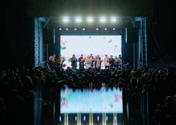 Orheiul știe cum să facă femeile fericite: Echipa lui Ilan Șor le-a oferit minunatelor doamne un concert spectaculos de 8 martie