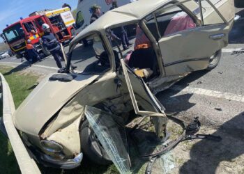 На въезде в Яловены произошла авария. Пострадали два человека