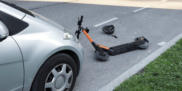 В Молдове с начала года произошло 8 ДТП с участием электросамокатов