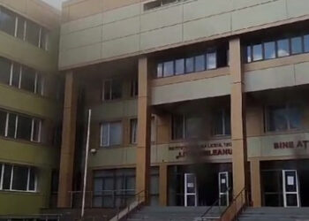 Пожар в лицее имени Ливуи Деляну в Кишиневе. Учащихся эвакуировали