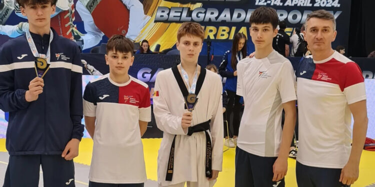 Молдавские тхэквондисты завоевали золото и бронзу на международных соревнованиях в Белграде