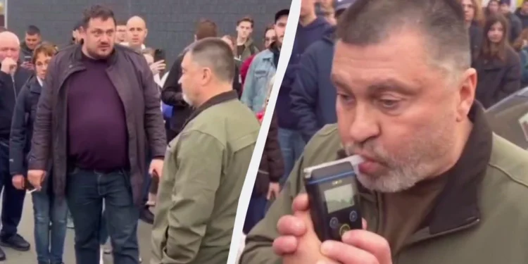 В Киевской области пьяный глава райадминистрации наехал на пешеходов