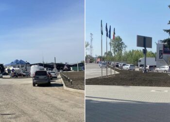 Пограничники предупредили об очереди на КПП Скуляны на выезде из Молдовы