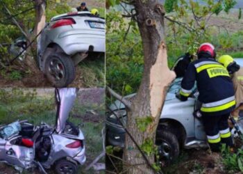 Accident groaznic la Hîncești: O șoferiță de 19 ani a murit pe loc