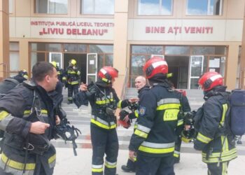 Эксперты рассматривают три версии причины пожара в лицее имени Ливиу Деляну в Кишиневе