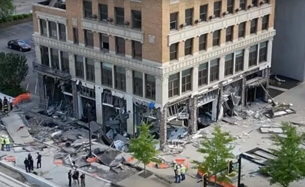 В США произошел взрыв в 13-этажном здании