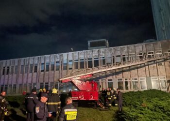 В Доме радио в Кишиневе произошел пожар