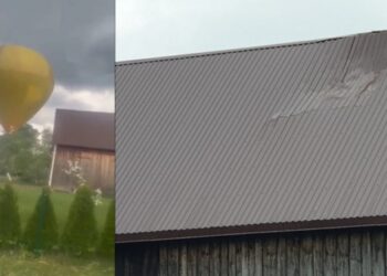 В Литве воздушный шар упал на дома, пострадали 7 человек