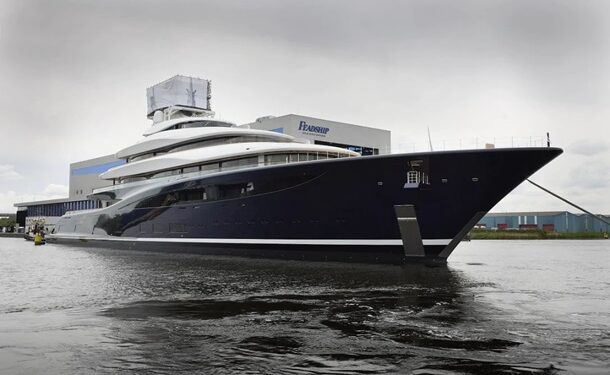 Первая в мире водородная суперъяхта выставлена на продажу за 600 млн долларов