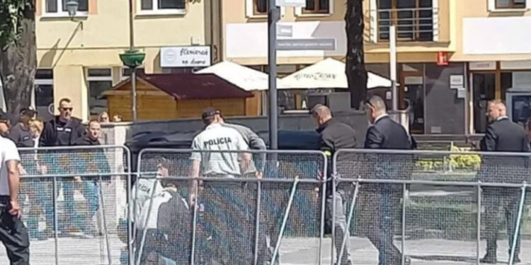 Premierul Slovaciei a fost împușcat, după o ședință de Guvern. Atacatorul a fost reținut