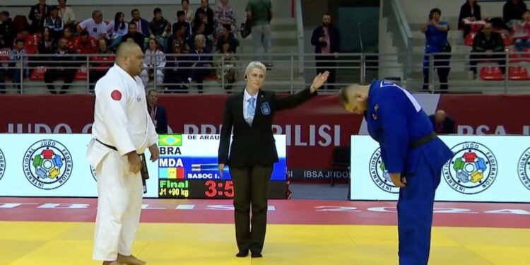 Молдавский дзюдоист Ион Басок завоевал золотую медаль на Гран-при IBSA