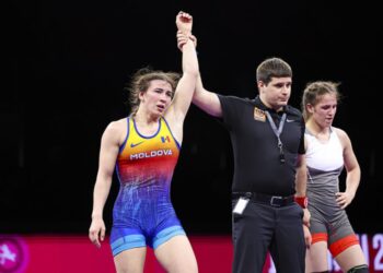 Irina Rîngaci a devenit campioană europeană la lupte, în finala de la Baku