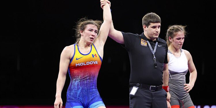 Irina Rîngaci a devenit campioană europeană la lupte, în finala de la Baku