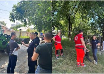 Gunoiște „improvizată” chiar în centrul capitalei, lichidată cu poliția și medicii pe alertă: Un bărbat a lovit cu mașina un angajat municipal și a făcut un apel că teritoriul ar fi minat