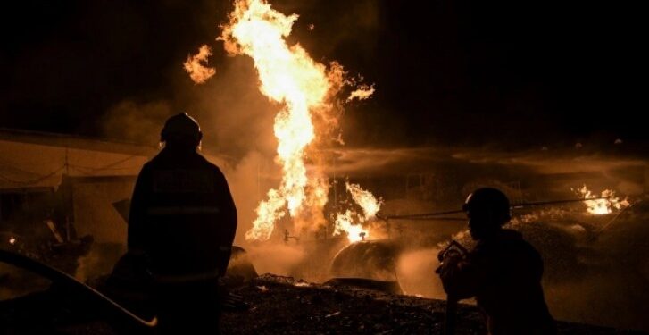 На заправке в Армении прогремел взрыв. Пострадали семь человек