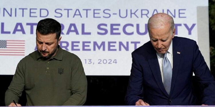 Украина и США подписали 10-летнее соглашение по безопасности