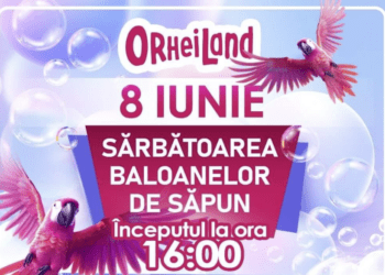Sărbătoare cu bule de săpun. Echipa lui Ilan Șor vă invită la o nouă petrecere în parcul de distracții OrheiLand