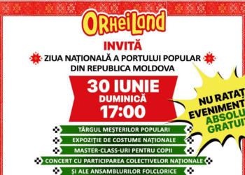 Festivalul dedicat costumului național continuă la OrheiLand. O interacțiune cu tradițiile moldovenești autentice pentru locuitorii Moldovei și vizitatorii țării