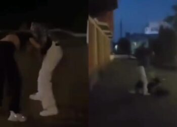 Bătaie ca în ring la Bălți: Două fete și-au împărțit pumni și picioare și s-au tras de păr în fața Teatrului „Vasile Alecsandri”